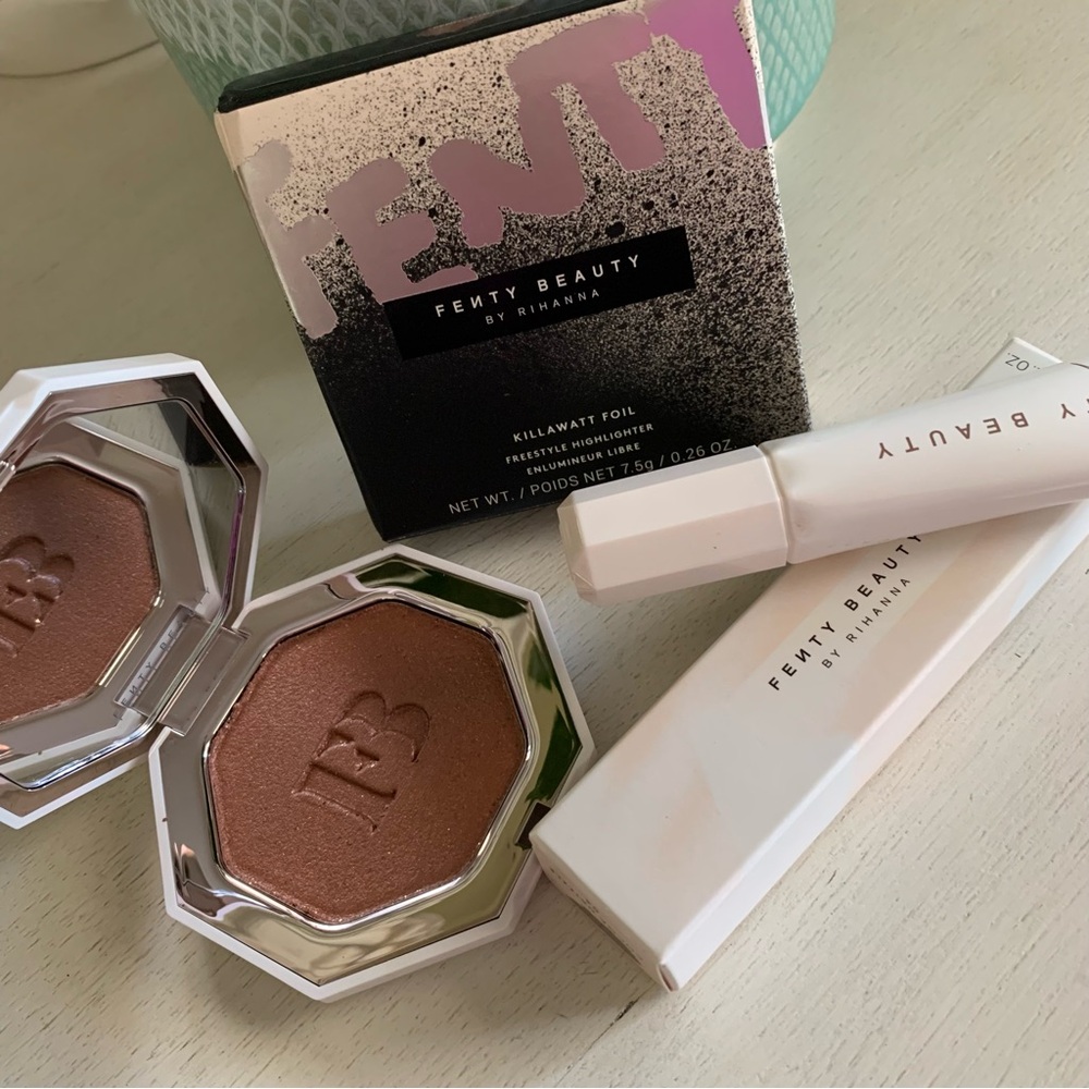 Bundle FENTY Killawatt Foil Freestyle Highlighter & Pro Kiss'r Luscious …